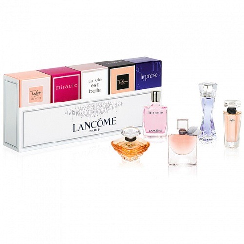 Set Lancome mini (tresor in love, miracle, la vie est belle, tresor, hypnose)