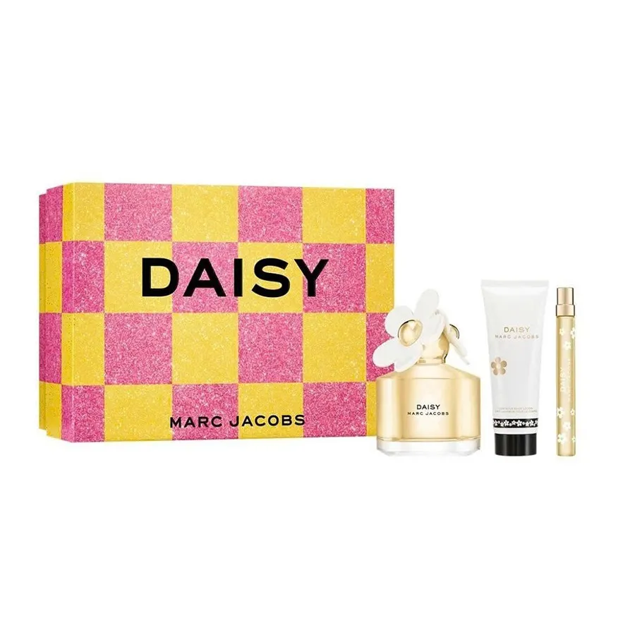 Set Marc Jacobs Daisy (Edt 100ml + Bodylotion 75ml + Mini 10ml)